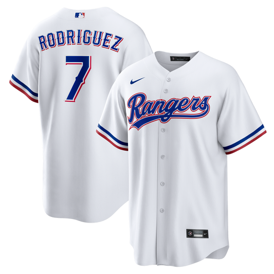 Ivan Rodriguez Texas Rangers Nike Home Retired Player Replica Jersey - White