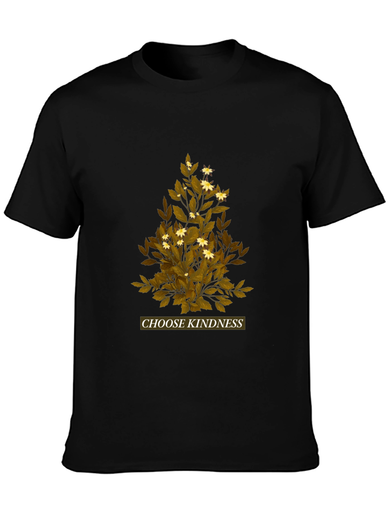 Choose Kindness Graphic Tee - Unisex Black T-Shirt