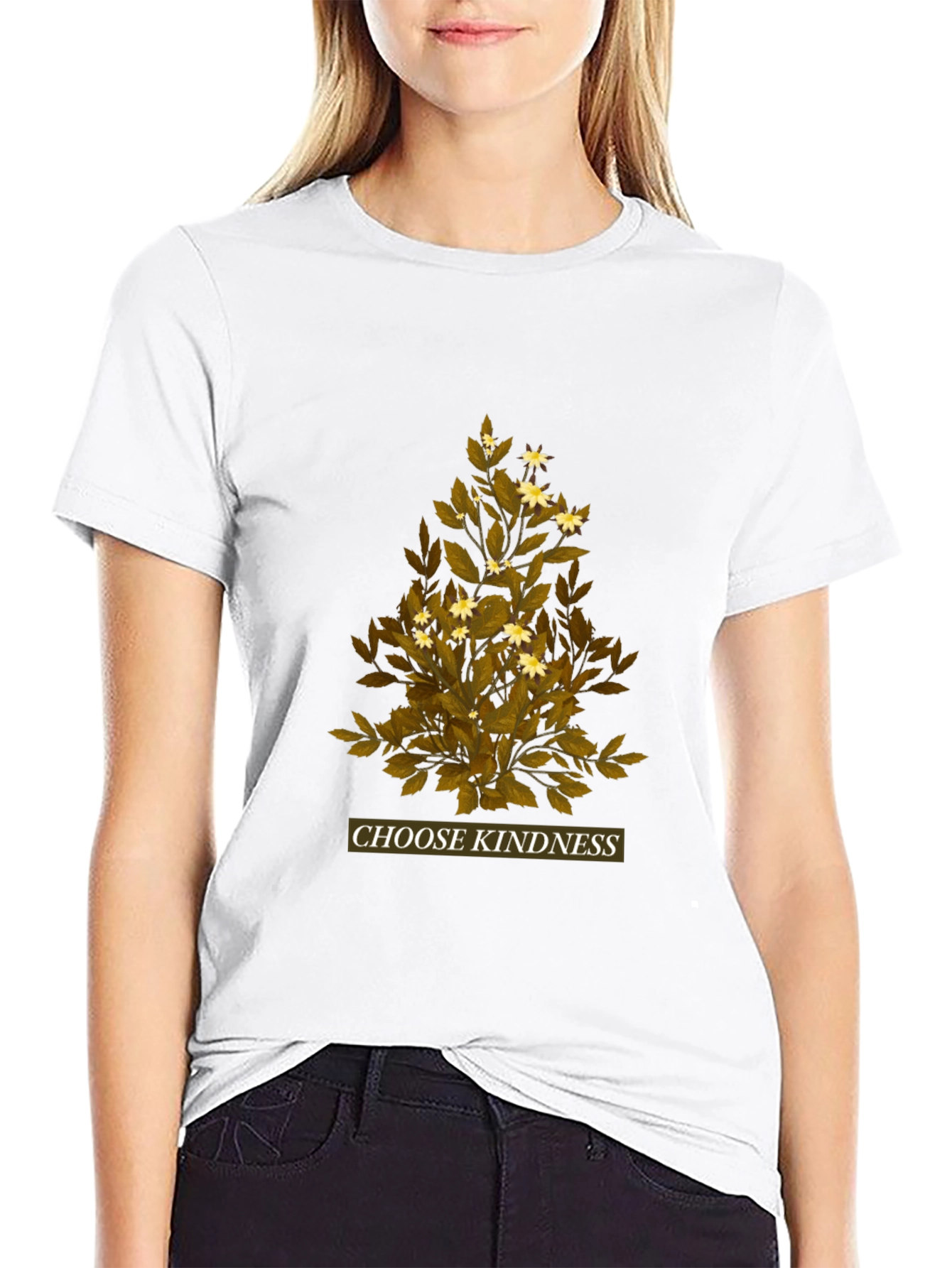 Choose Kindness Graphic Tee - Unisex Black T-Shirt