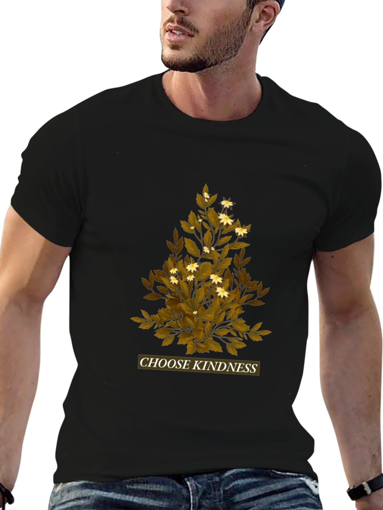 Choose Kindness Graphic Tee - Unisex Black T-Shirt