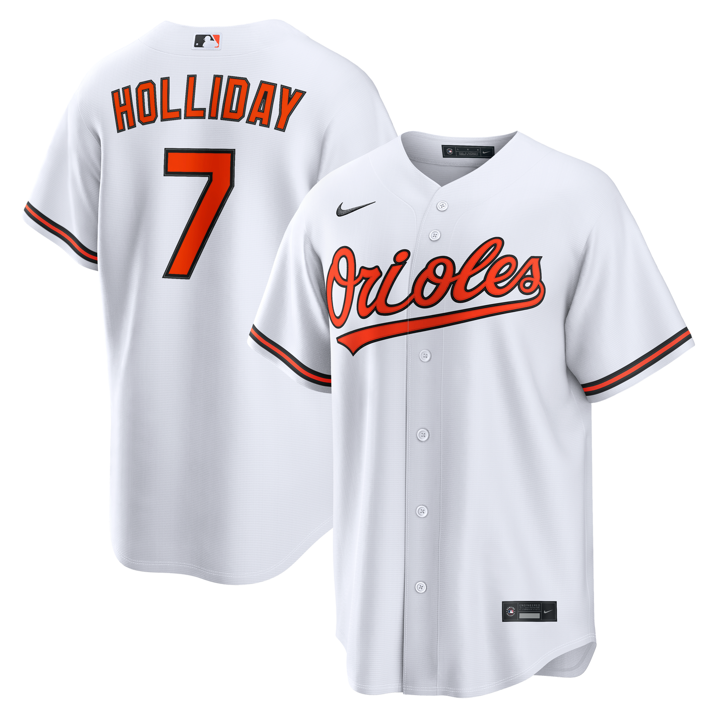 Jackson Holliday Baltimore Orioles Nike Home Replica Jersey - White