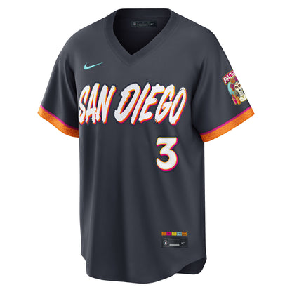 Jackson Merrill San Diego Padres Nike 2026 City Connect Stadium Jersey - Obsidian