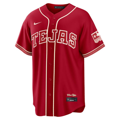 Jacob deGrom Texas Rangers Nike 2026 City Connect Stadium Jersey - Red
