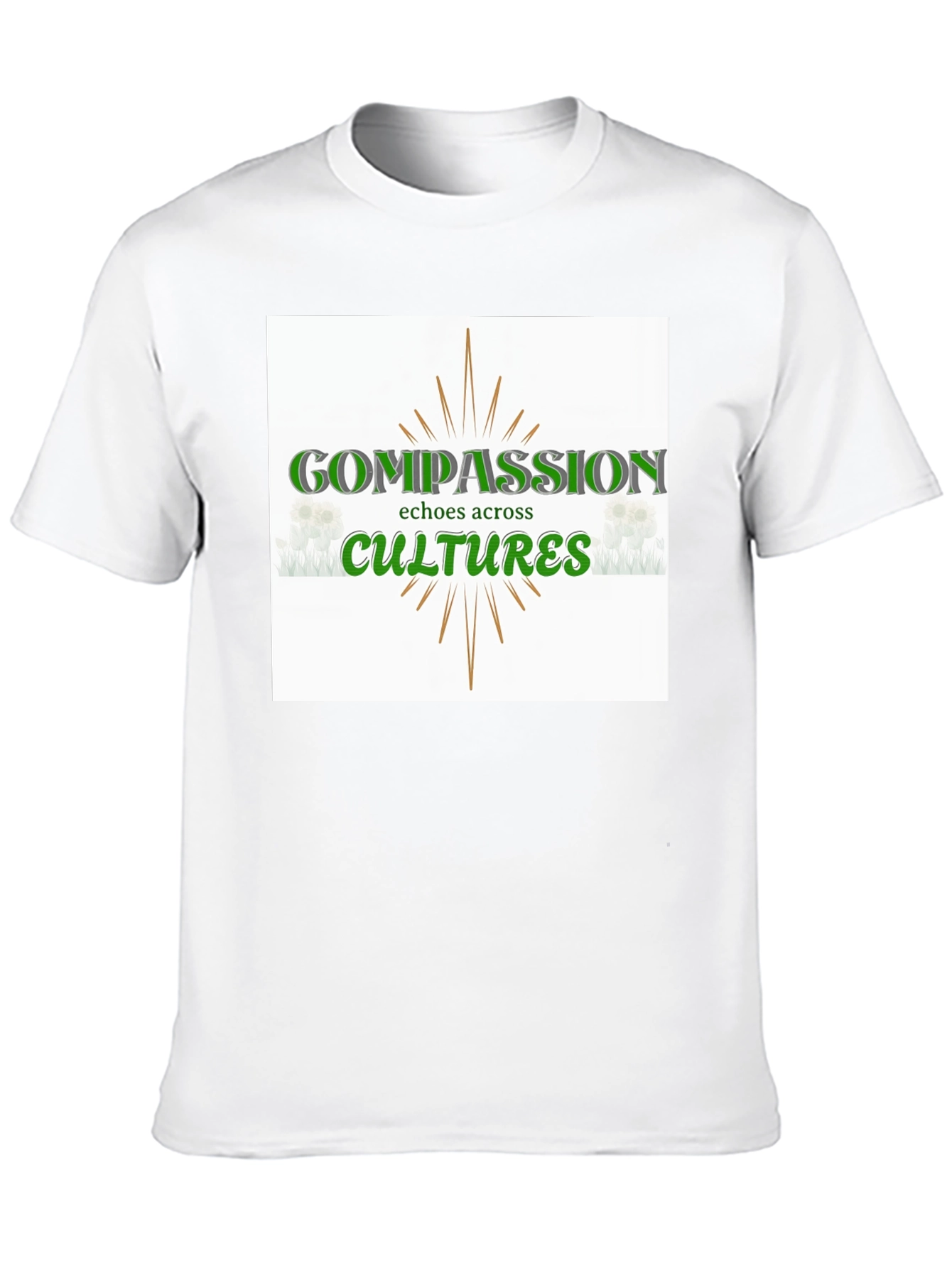 Compassion Across Cultures Graphic Tee - Black