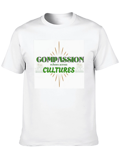 Compassion Across Cultures Graphic Tee - Black