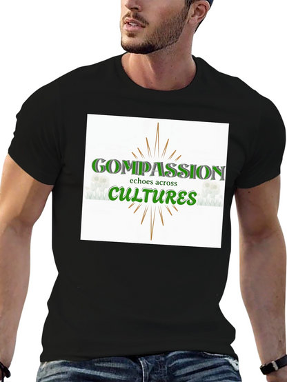 Compassion Across Cultures Graphic Tee - Black