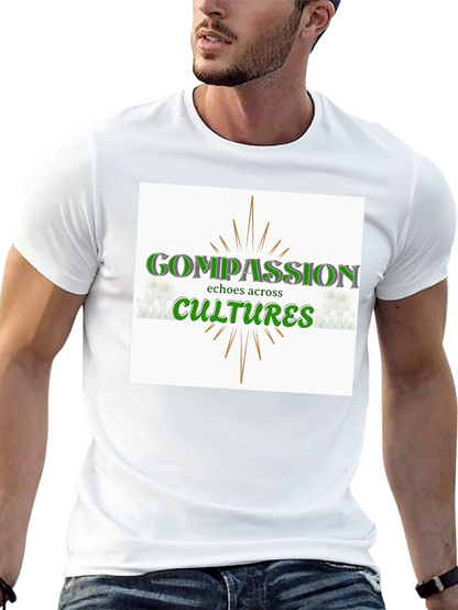 Compassion Across Cultures Graphic Tee - Black