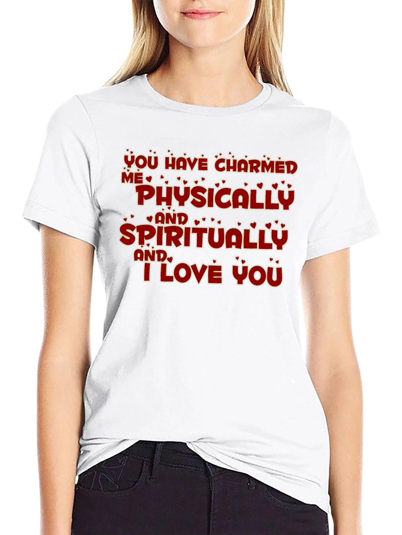Charmed Physically & Spiritually Love Graphic Tee