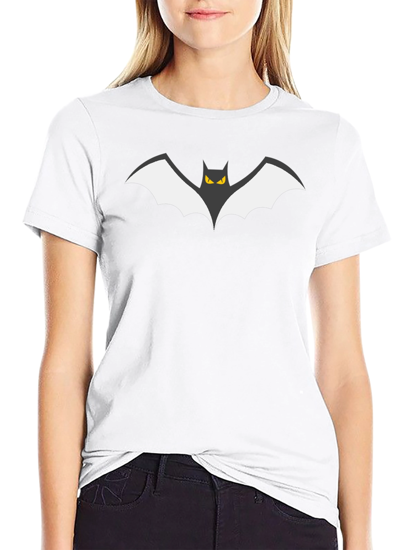 Bat Graphic Tee - Soft Cotton Comfort