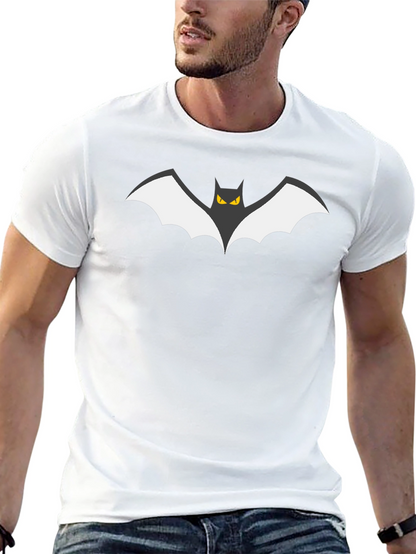 Bat Graphic Tee - Soft Cotton Comfort