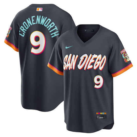 Jake Cronenworth San Diego Padres Nike 2026 City Connect Stadium Jersey - Obsidian
