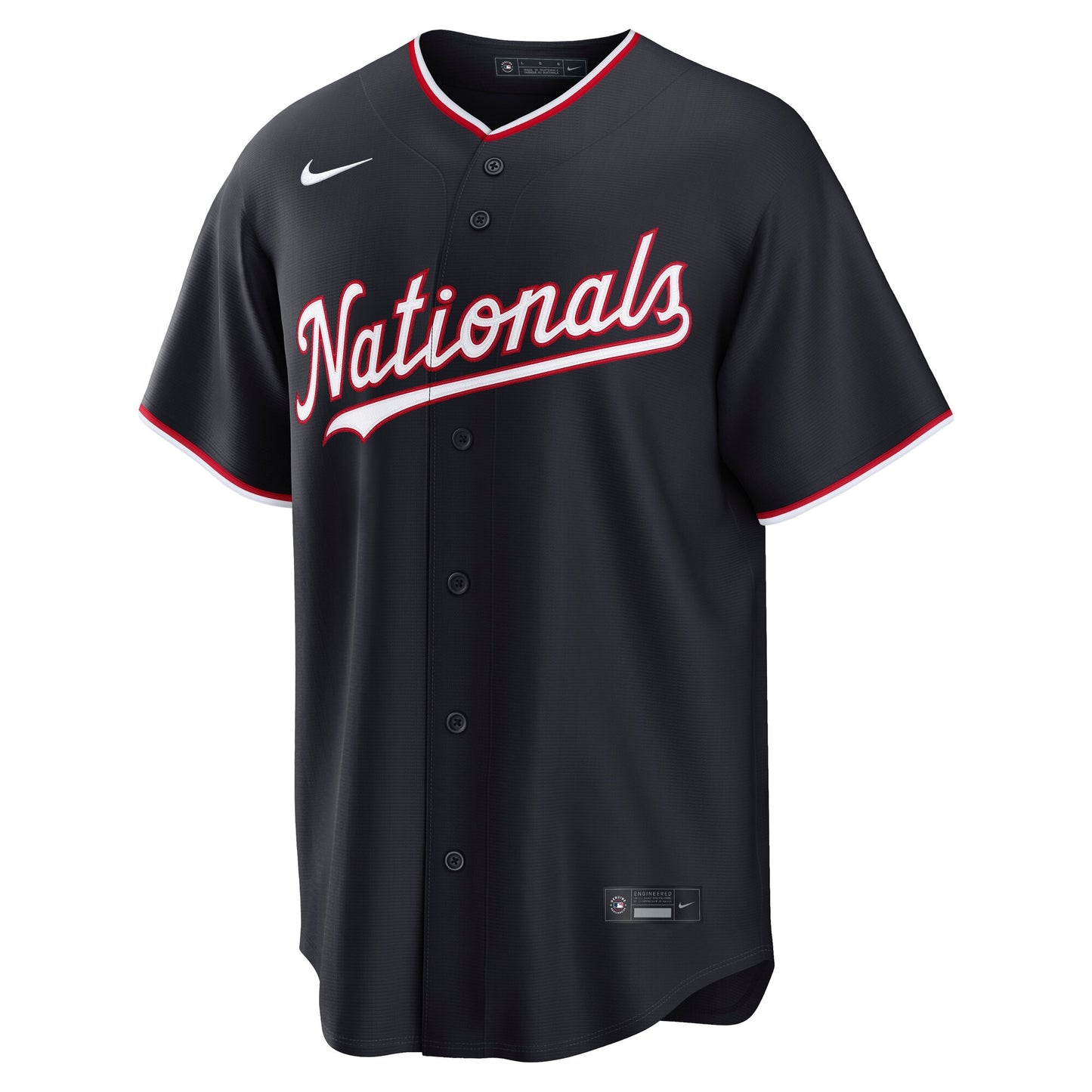 James Wood Washington Nationals Nike Alternate Replica Jersey - Navy