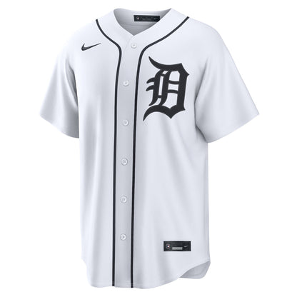 Javier Báez Detroit Tigers Nike Home Replica Jersey - White