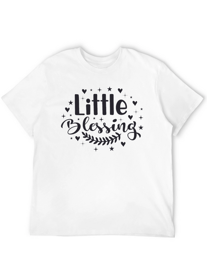 Little Blessing Graphic Tee - Soft Cotton Comfort