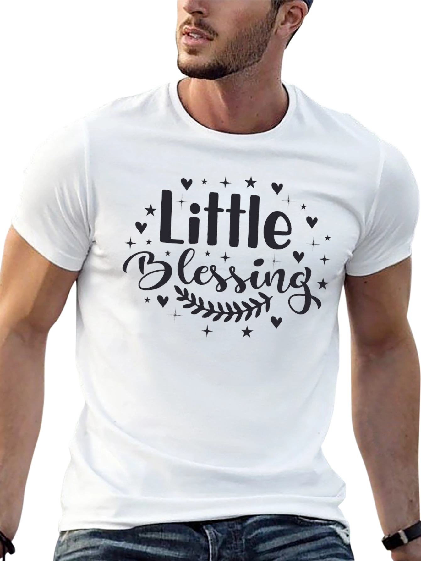 Little Blessing Graphic Tee - Soft Cotton Comfort