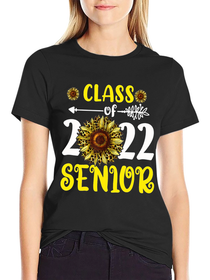 Class of 2022 Senior Sunflower T-Shirt