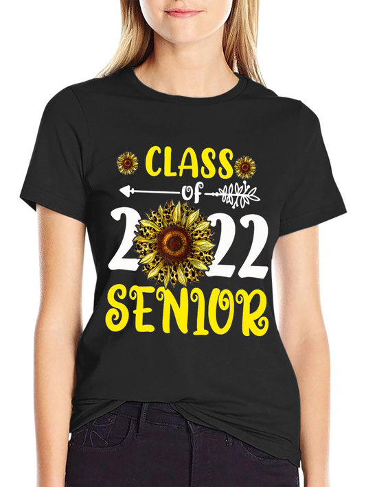 Class of 2022 Senior Sunflower T-Shirt