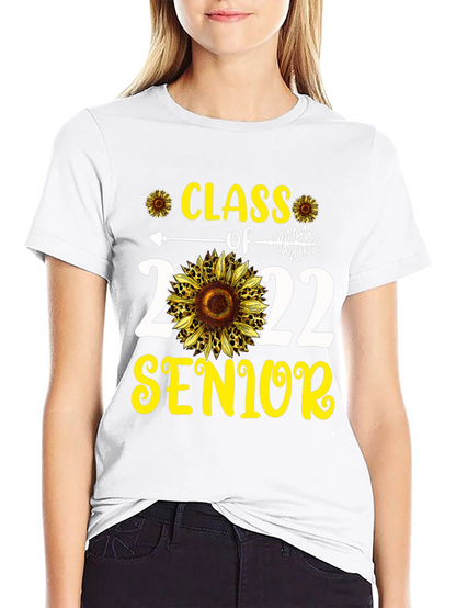 Class of 2022 Senior Sunflower T-Shirt