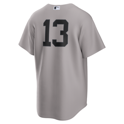 Jazz Chisholm Jr. New York Yankees Nike Road Replica Jersey - Gray