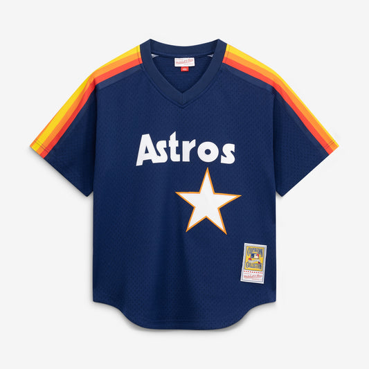 Jeff Bagwell Houston Astros Mitchell &amp;amp; Ness Authentic Batting Practice Jersey - Navy
