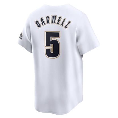 Jeff Bagwell Houston Astros Nike Throwback Cooperstown Collection Limited Jersey - White