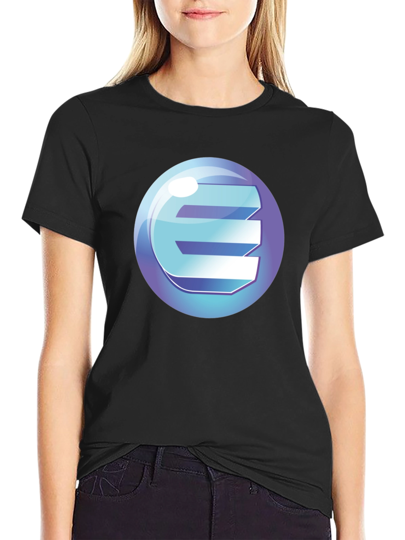Abstract E Graphic Tee