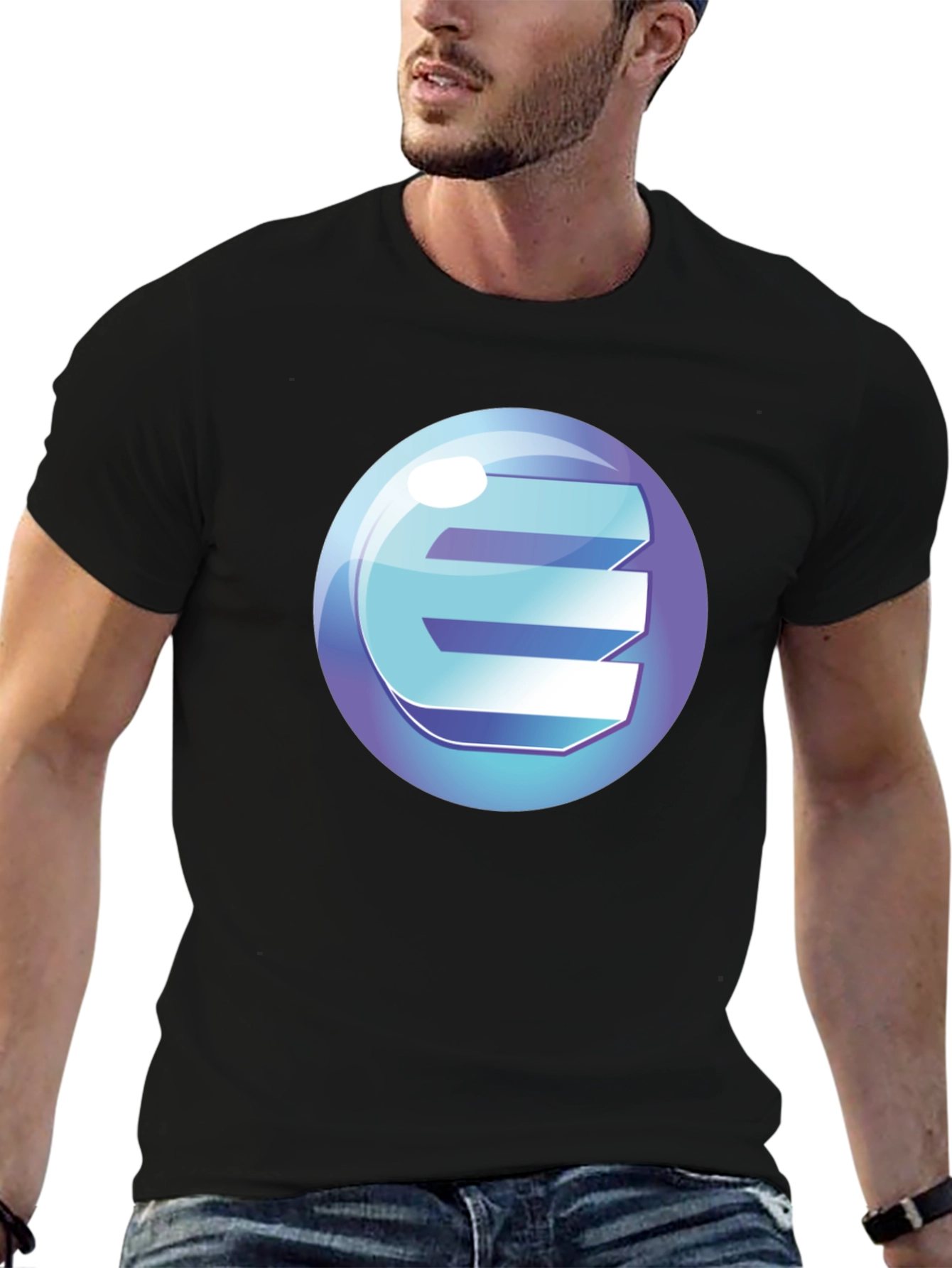 Abstract E Graphic Tee