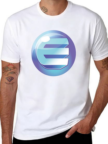 Abstract E Graphic Tee