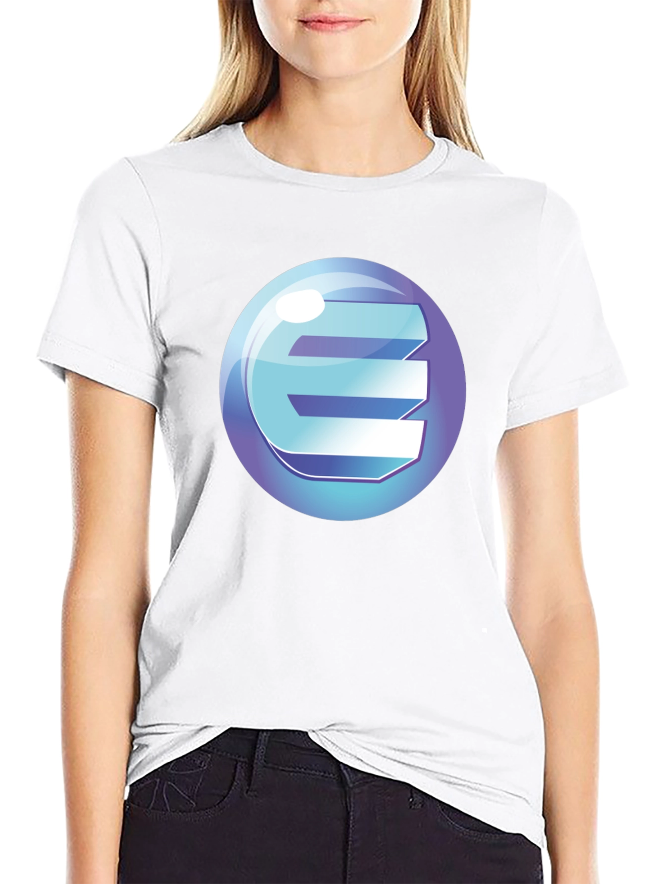 Abstract E Graphic Tee