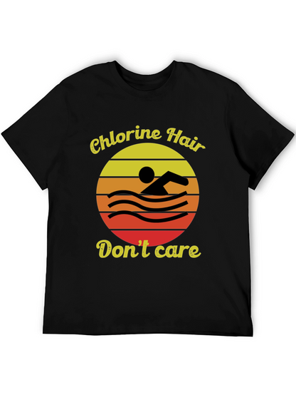 Chlorine Hair Dont Care Graphic Tee