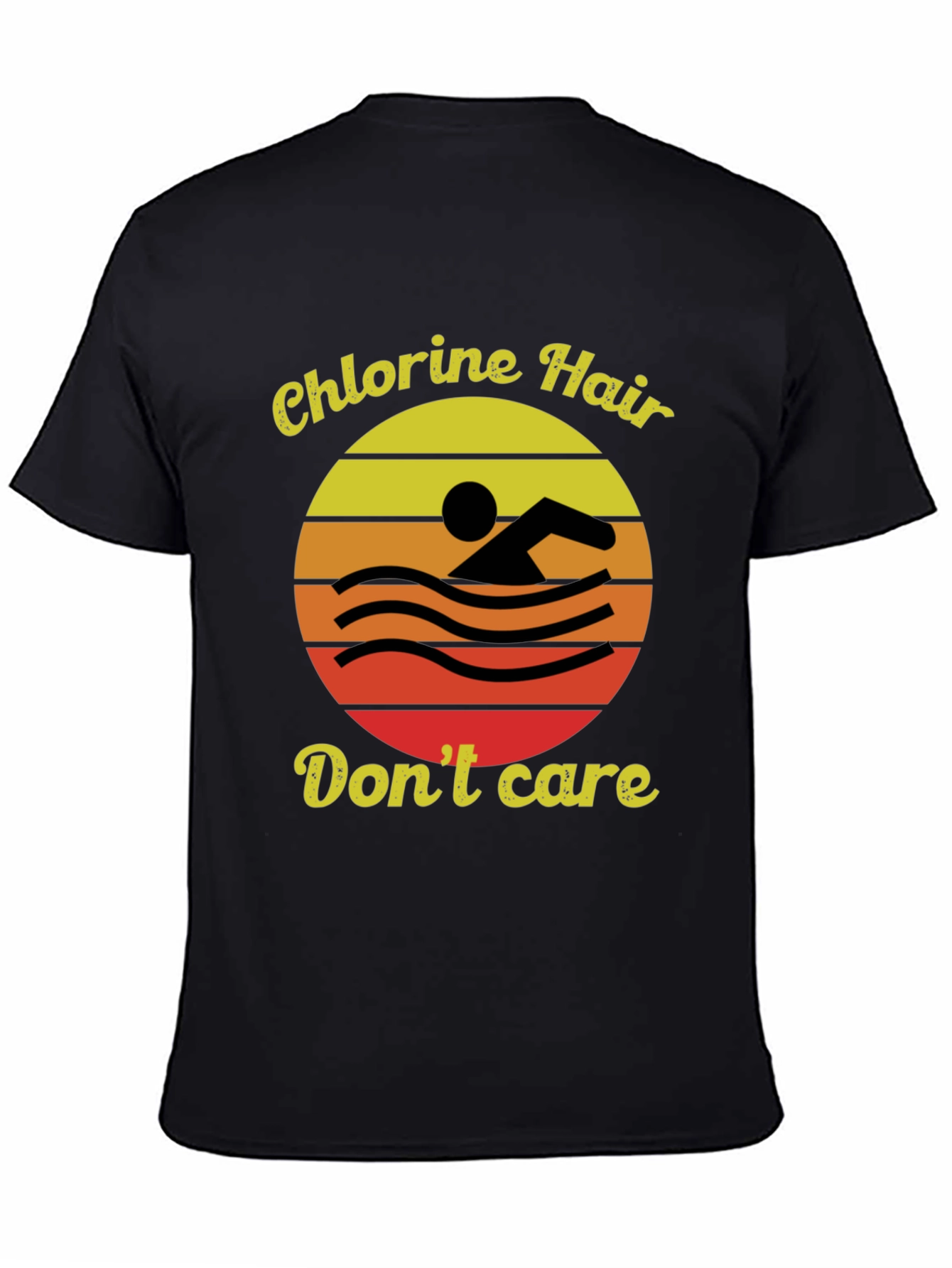 Chlorine Hair Dont Care Graphic Tee