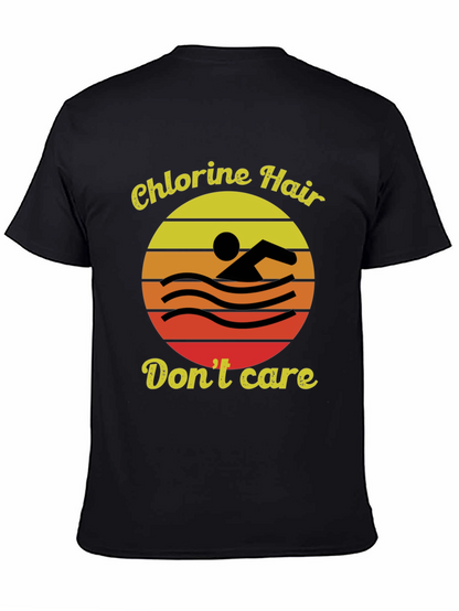 Chlorine Hair Dont Care Graphic Tee