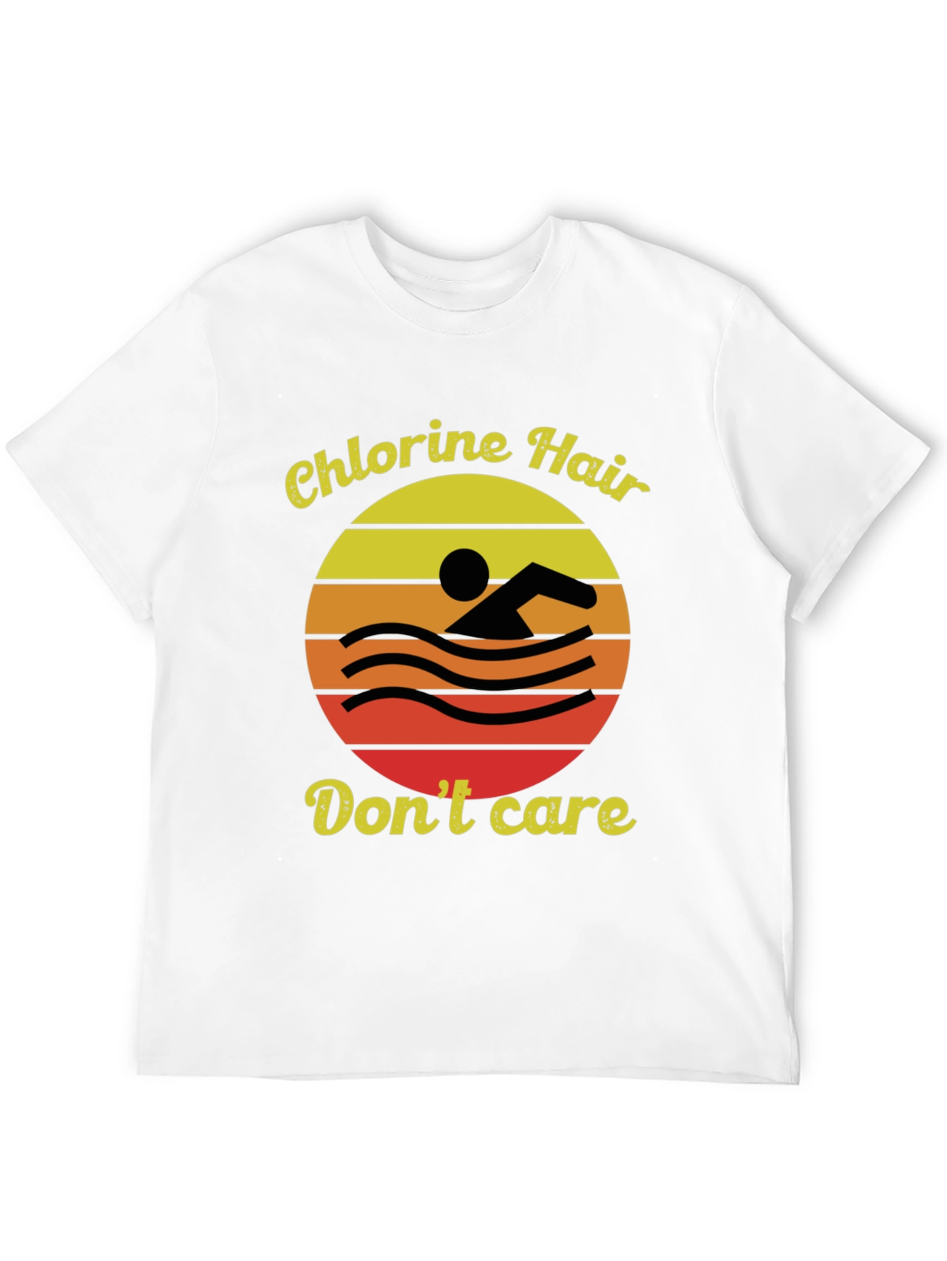 Chlorine Hair Dont Care Graphic Tee