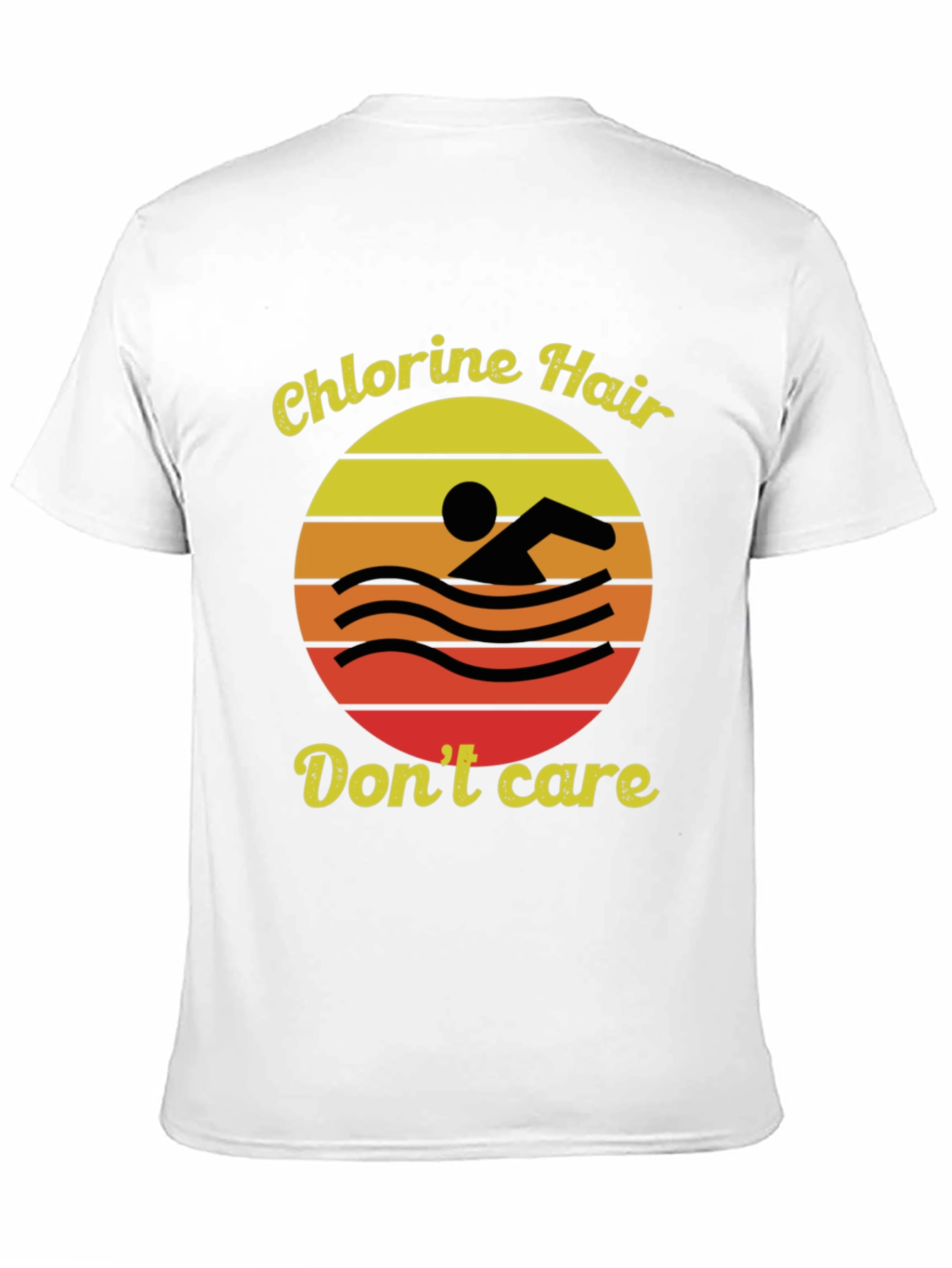 Chlorine Hair Dont Care Graphic Tee