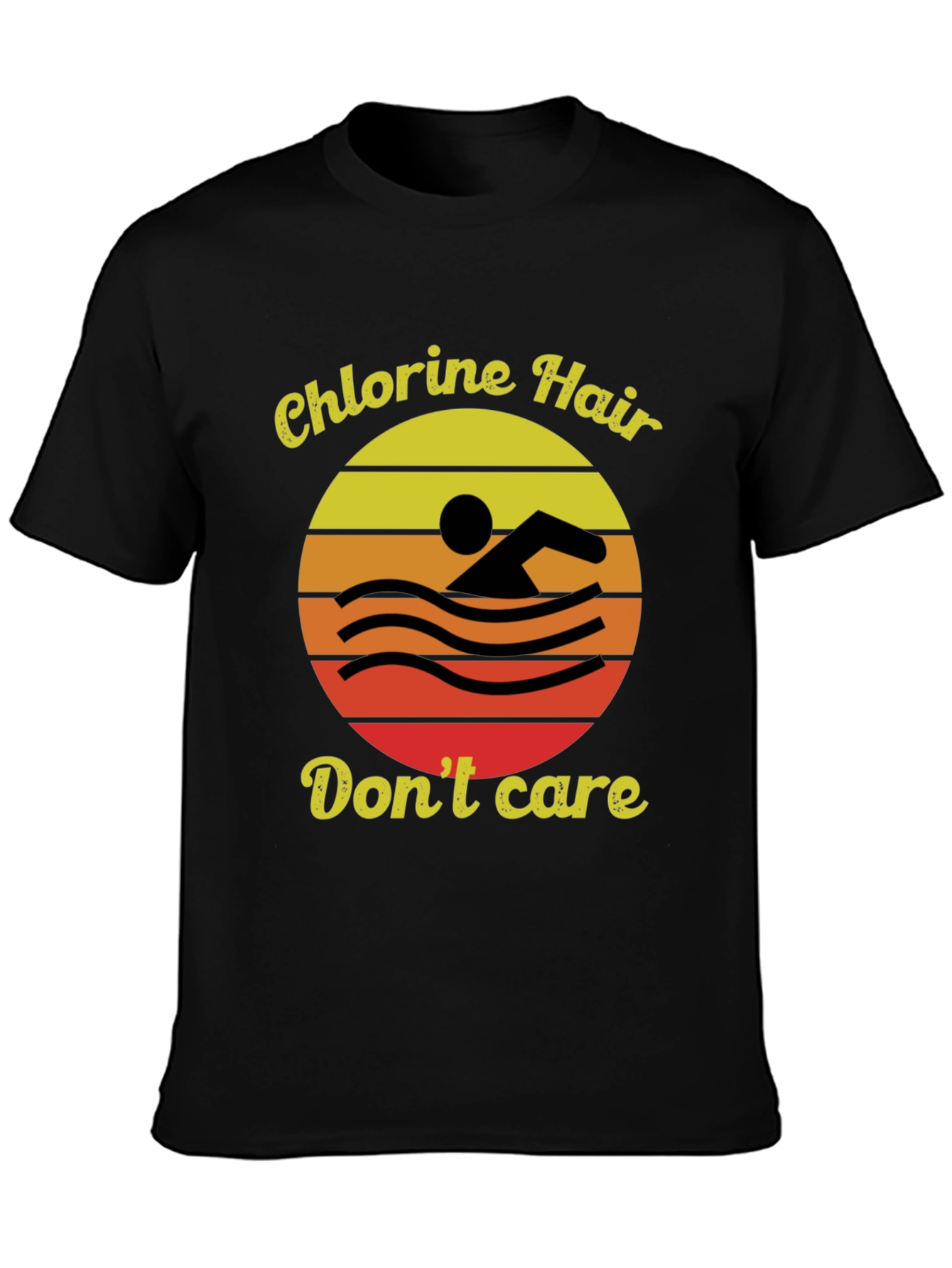 Chlorine Hair Dont Care Graphic Tee