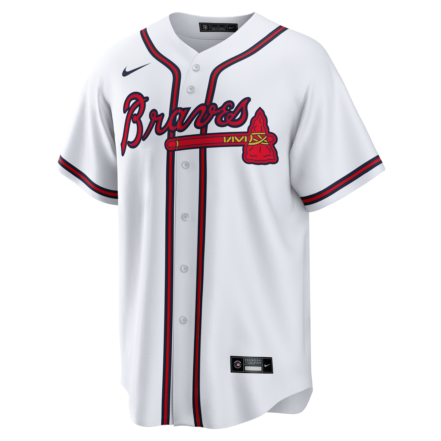 John Smoltz Atlanta Braves Nike Home Retired Player Replica Jersey - White