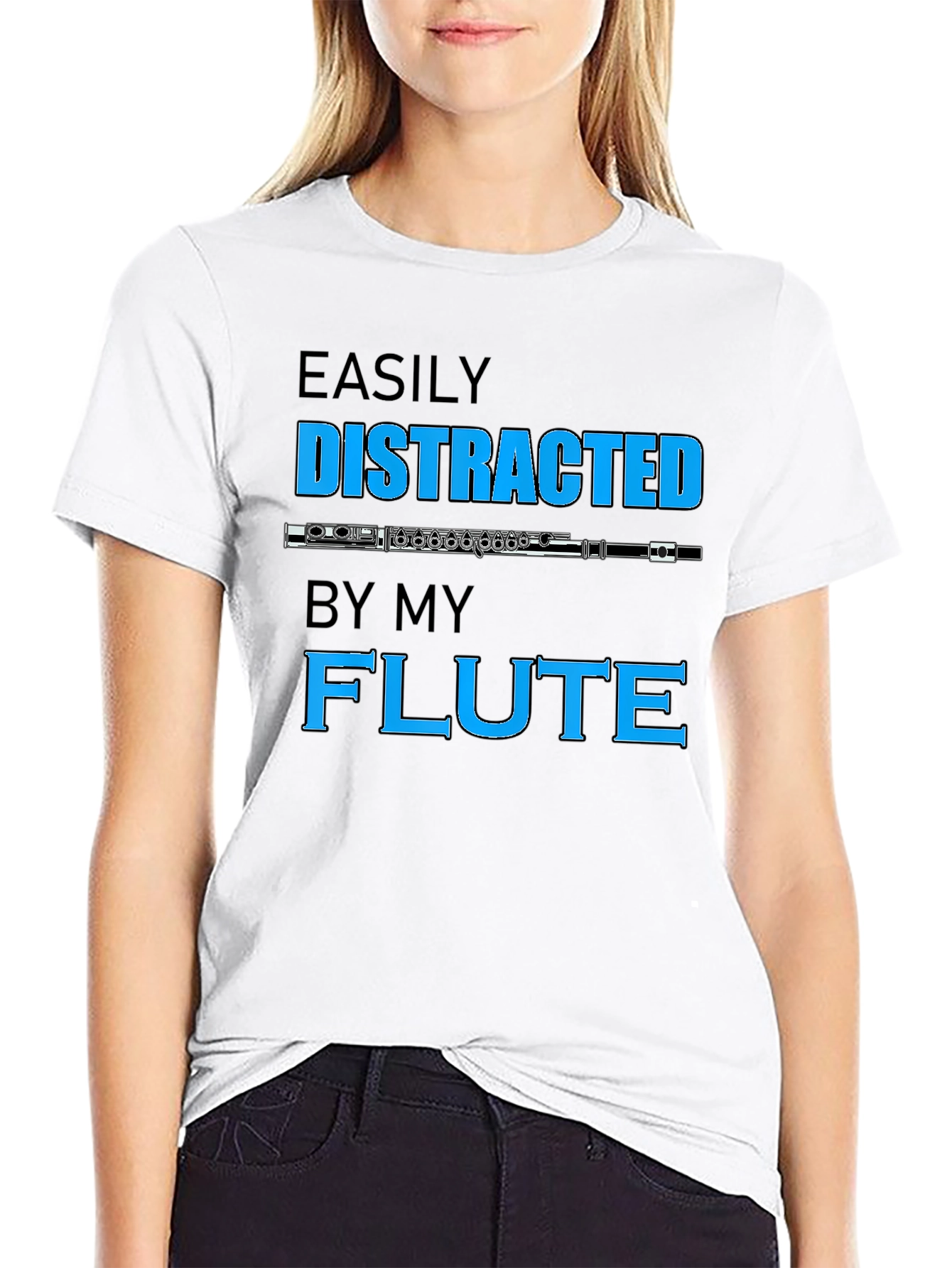 Easily Distracted By My Flute T-Shirt