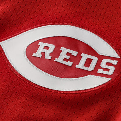 Johnny Bench Cincinnati Reds Mitchell &amp;amp; Ness Cooperstown Collection Big &amp;amp; Tall Mesh Batting Practice Jersey - Red