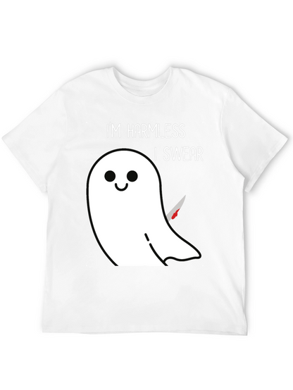 Harmless Ghost Graphic T-Shirt
