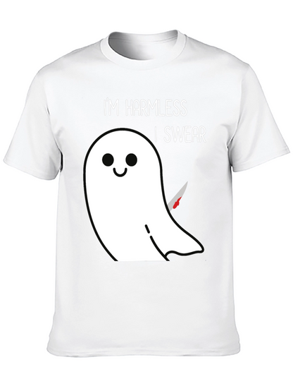 Harmless Ghost Graphic T-Shirt
