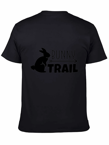 Bunny Trail Graphic T-Shirt - Black