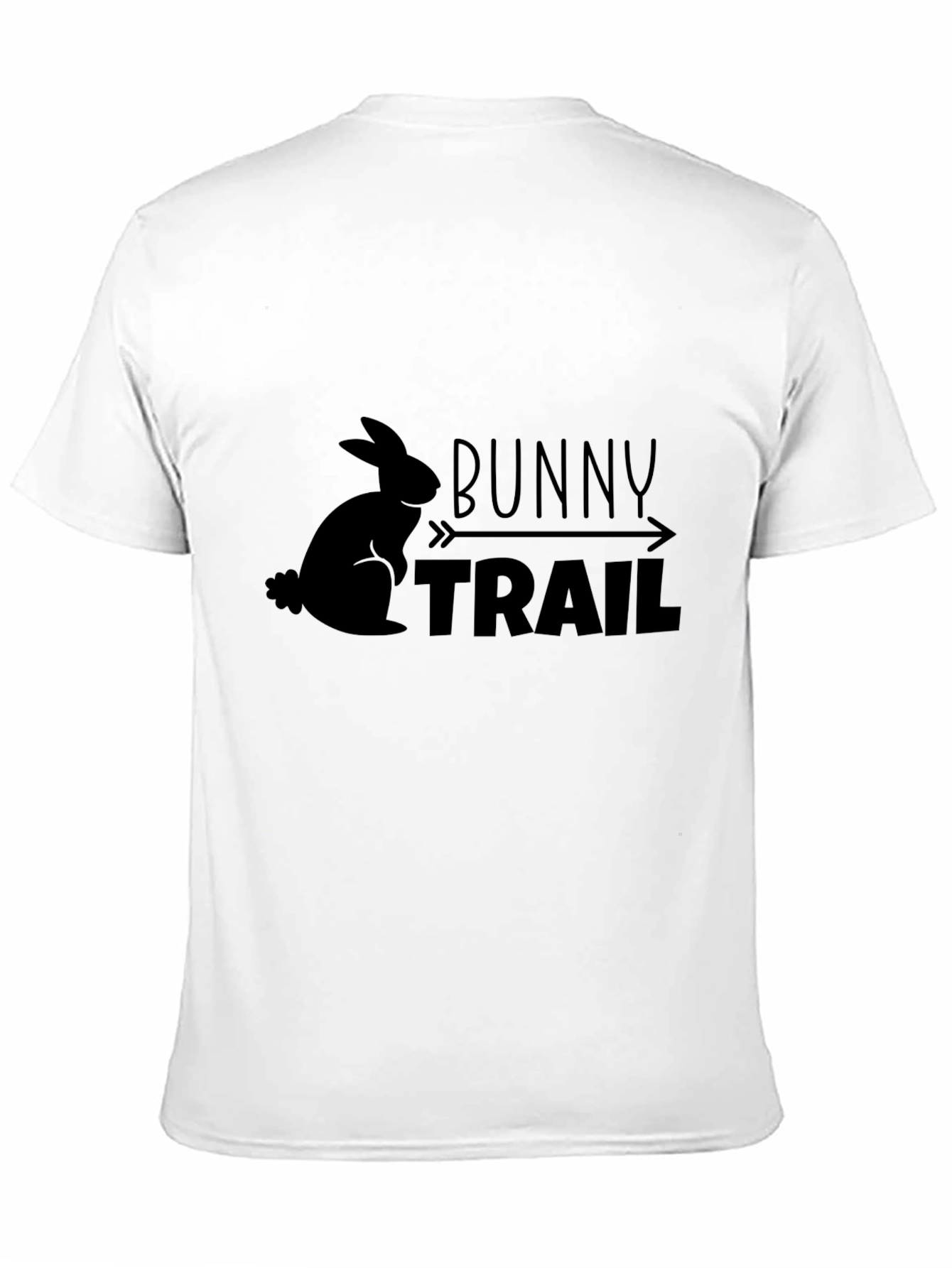 Bunny Trail Graphic T-Shirt - Black