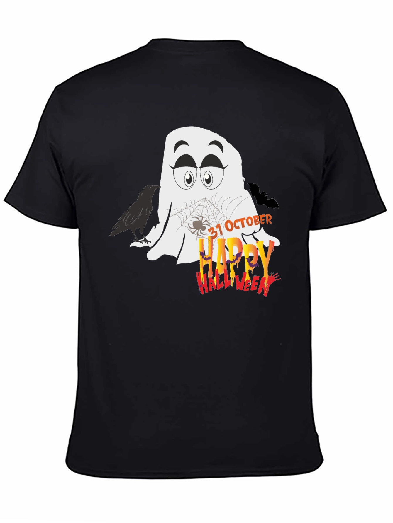Halloween Ghost T-Shirt - 31 October Spooky Season Tee