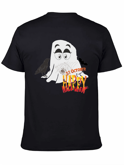 Halloween Ghost T-Shirt - 31 October Spooky Season Tee