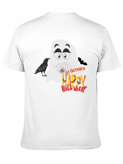 Halloween Ghost T-Shirt - 31 October Spooky Season Tee