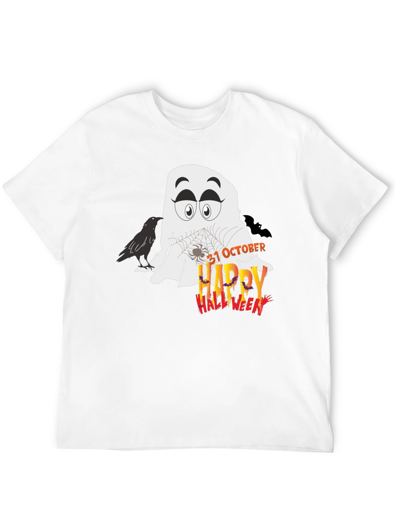 Halloween Ghost T-Shirt - 31 October Spooky Season Tee