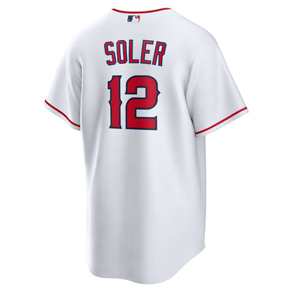 Jorge Soler Los Angeles Angels Nike Home Replica Jersey - White