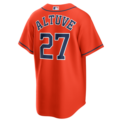 Jose Altuve Houston Astros Nike Alternate Replica Jersey - Orange