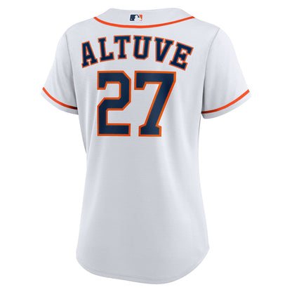 Jose Altuve Houston Astros Nike Women's Home Replica Player Jersey - White