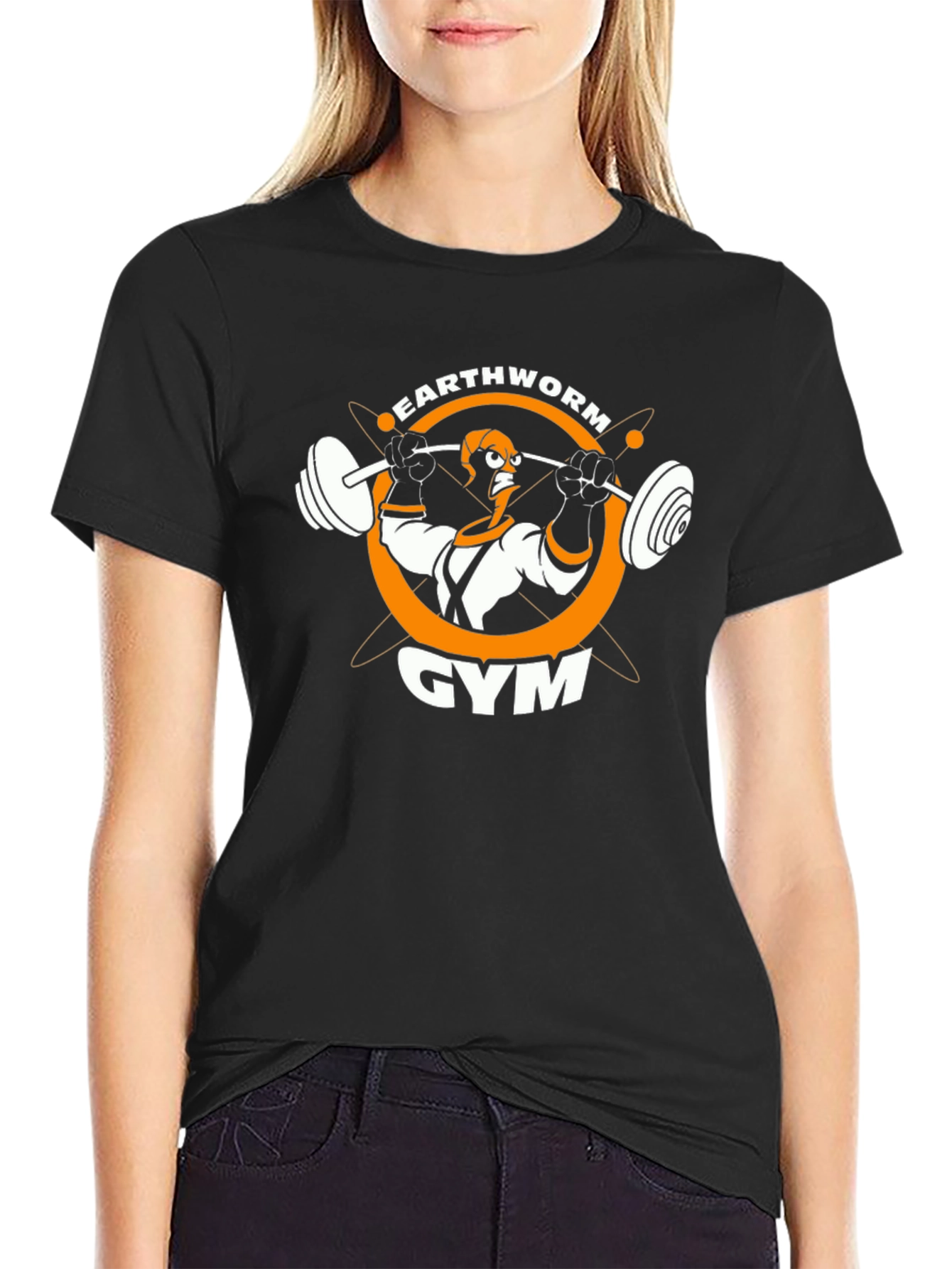 Earthworm Gym Black T-Shirt - Workout Tee